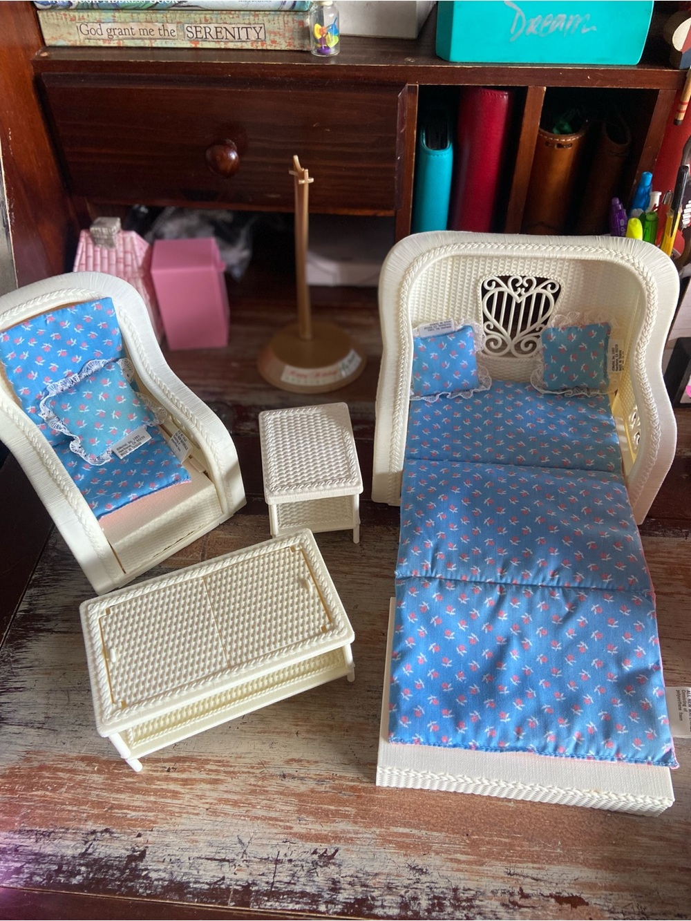 Vintage Barbie Living Room set